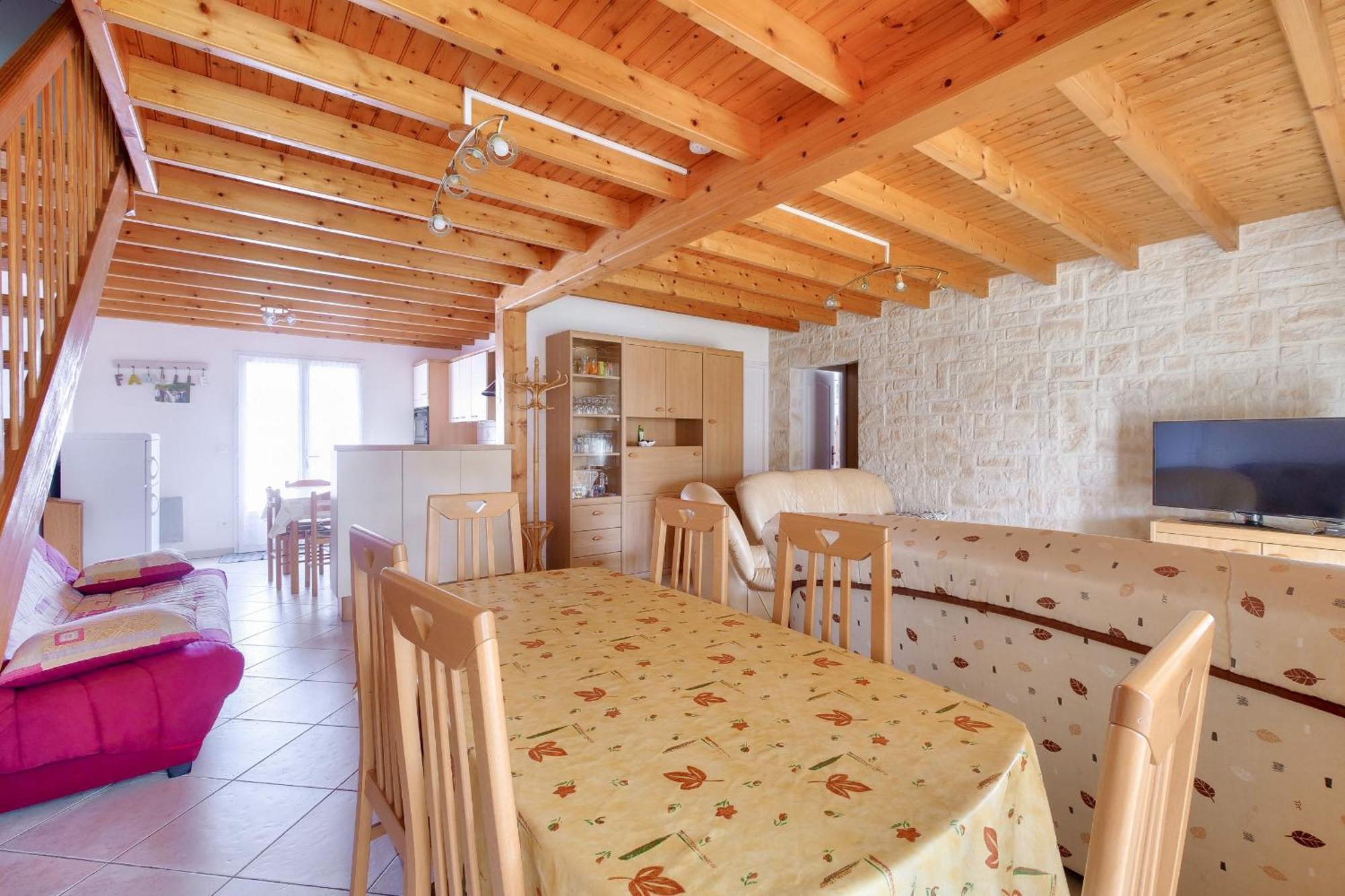 Maison Pour 8 - 5Min De La Plage - Jardin & Veranda Longeville-sur-Mer Eksteriør billede