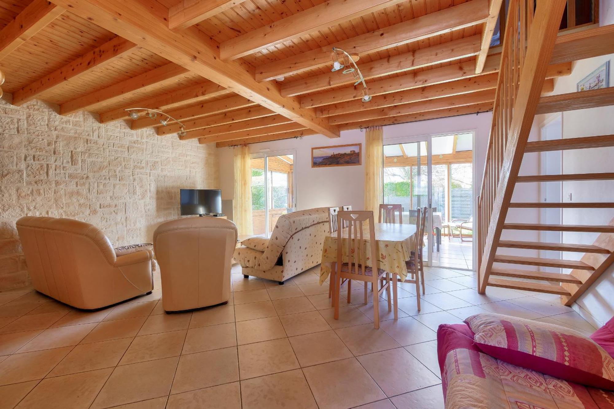 Maison Pour 8 - 5Min De La Plage - Jardin & Veranda Longeville-sur-Mer Eksteriør billede