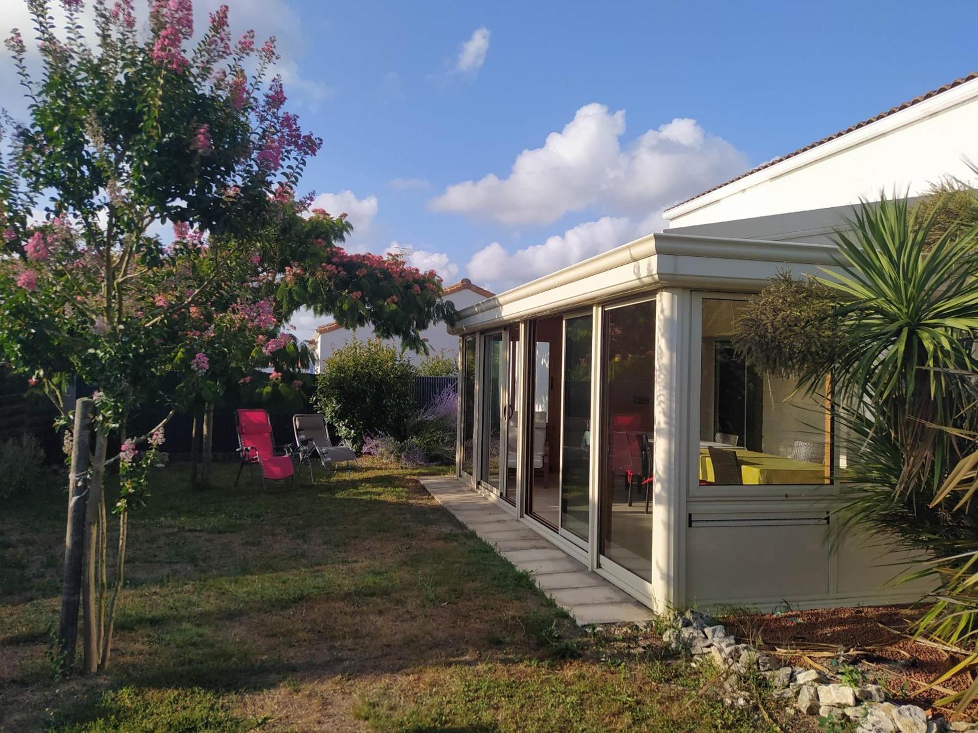 Maison Pour 8 - 5Min De La Plage - Jardin & Veranda Longeville-sur-Mer Eksteriør billede