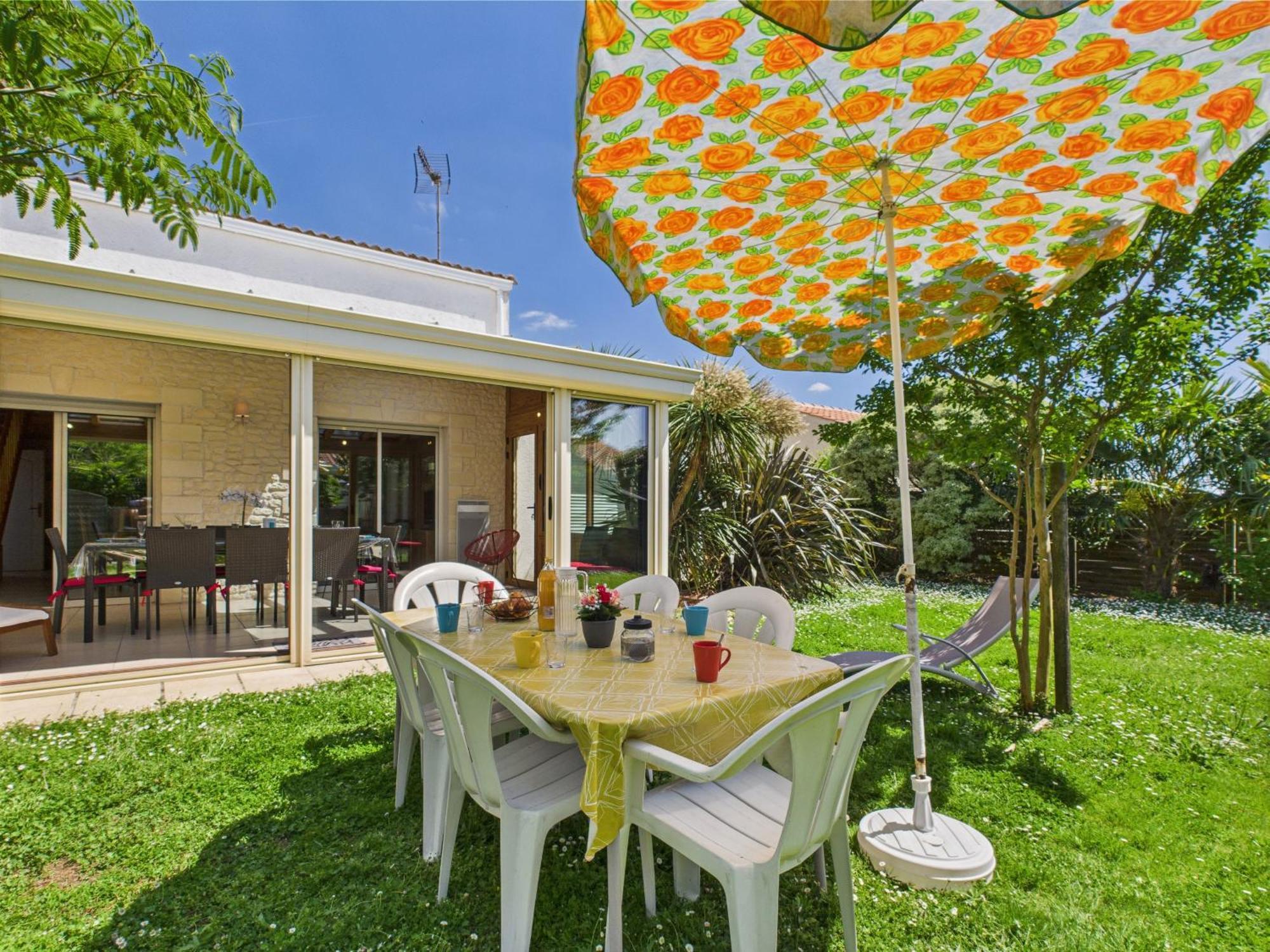 Maison Pour 8 - 5Min De La Plage - Jardin & Veranda Longeville-sur-Mer Eksteriør billede